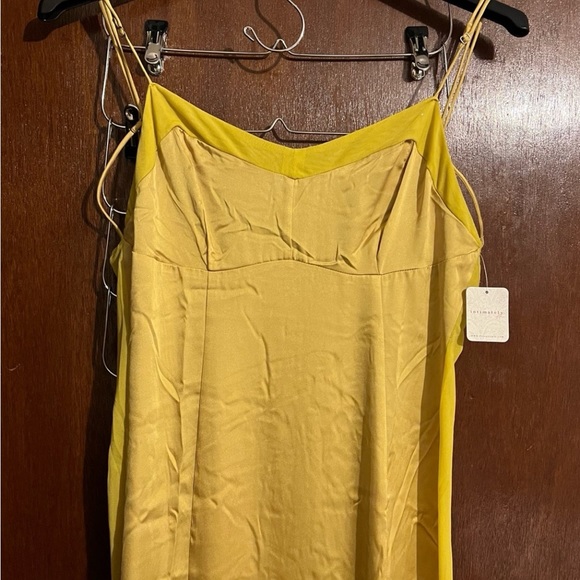 Free People Yellow Midi Dress - Picture 4 of 12